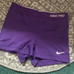 Purple Nike Pros